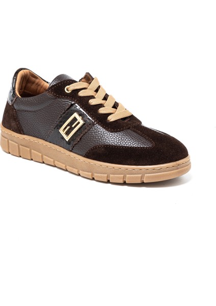 Kadın Sneaker ( Günlük) RC-26Y-055-7122 John May Kahve Süet-Kahve Fltr-Kahv Yln