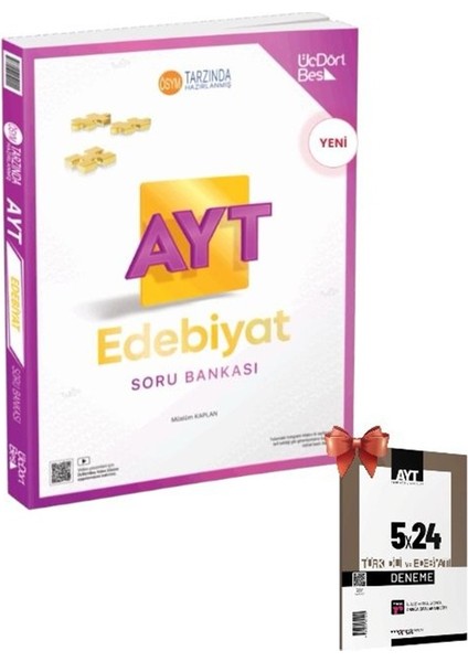 345-AYT Edebiyat Soru Bankası ve Ayt Deneme Hediye