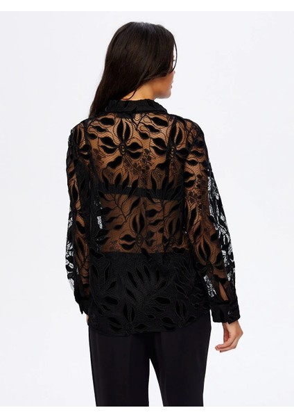 Dantelli Kadın Gömlek W26GML018 indirimleri