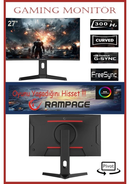 Tcw1 Ryzen 7 5700X 32GB 1tb M.2 SSD RTX5060 27'' 300HZ Sıvı Soğutmalı Beyaz Masaüstü Oyuncu Bilgisayarı fırsatları