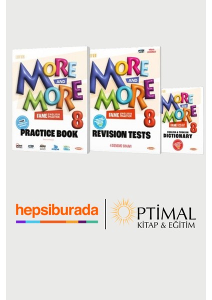 More & More 8. Sınıf Practice Book - Revision Test – Dictionary Set