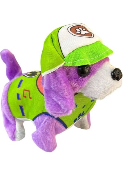 Bvm Oyuncak Pelüş Paw Patrol Sesli Işıklı 23-036-YEŞIL