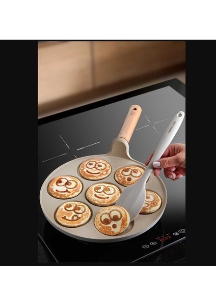 Mutfak Fika Pancake Tavası 26 cm - Bej