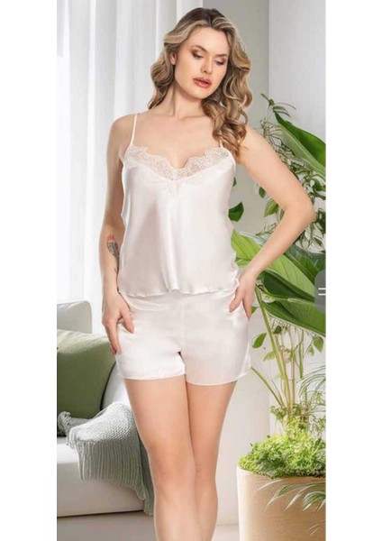 Kutulu Çeyizlik Saten Dantelli Altılı SET-365 indirimleri
