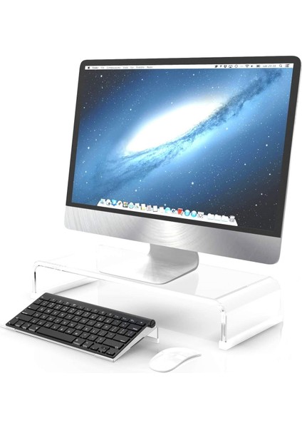 Klavye Standı Sehpası Klavye Yükseltici Pleksiglass Şeffaf indirimleri