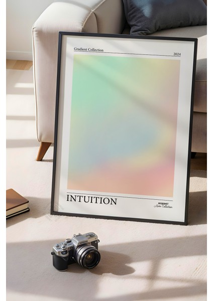 Aura Serisi Siyah Çerçeveli Poster, Tablo No:41