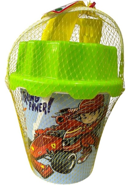Heroes Toys Büyük Boy Resimli Kova Figürsüz ERN-886-YEŞIL