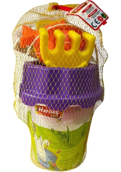Heroes Toys Küçük Boy Resimli Kova Figürlü ERN-885-MOR