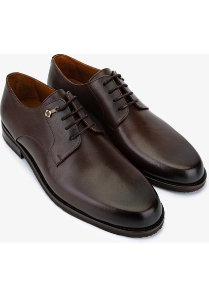 Erkek Hakiki Deri Kahverengi Klasik Ayakkabı 708 VAL-4001 Erk Ayk Y25 Kahve Dr fiyatları