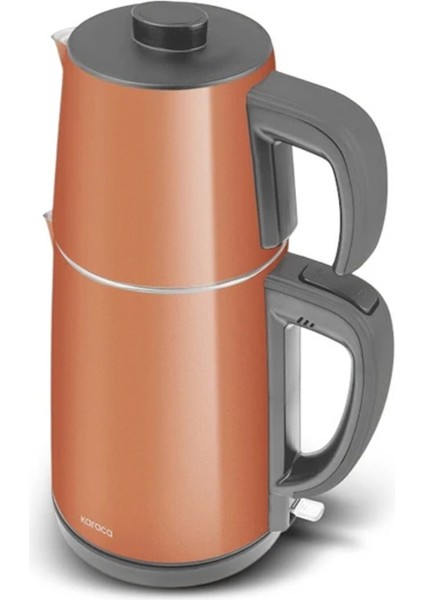 Paslanmaz Çelik 2'li Çay Makinesi, Şık ve Dayanıklı Tasarım fiyatları