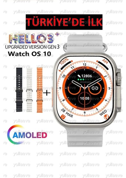 Siyah Akıllı Saat 3, Şık ve Kullanışlı, Günlük Kullanım Için Ideal modelleri