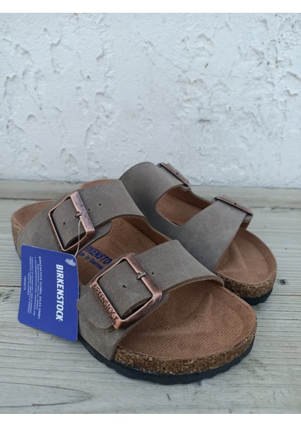 Çift Toka Vizon Terlik