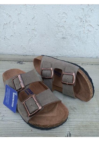 Çift Toka Vizon Terlik modelleri