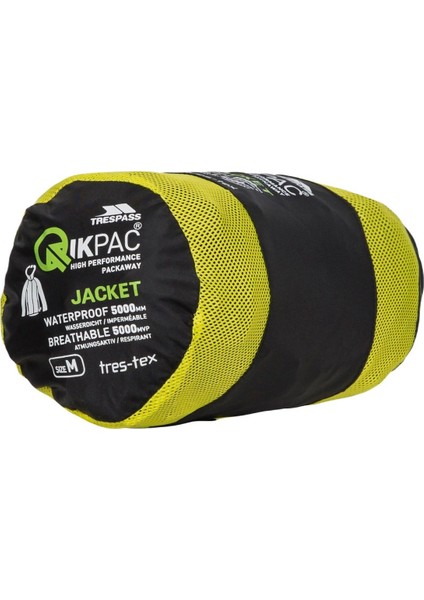 UAJKRATR0001 Qikpac x TP75 Black Erkek Yağmurluk indirimleri