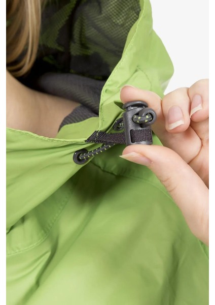 Qikpac Jacket Unisex Yeşil Yağmurluk UAJKRAI10001-LEF indirimleri