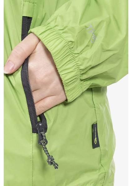 Qikpac Jacket Unisex Yeşil Yağmurluk UAJKRAI10001-LEF