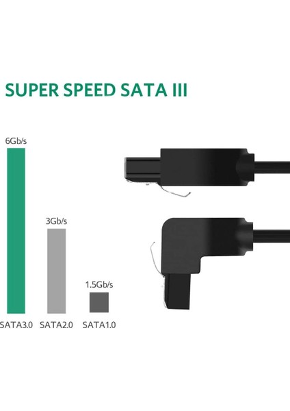 90 Derece Sata 3.0 Disk Kablosu 50 cm fiyatları