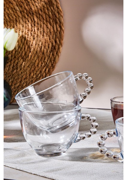 Boncukbağı 6'lı 200ml Cam Çay Fincanı- 14872 modelleri