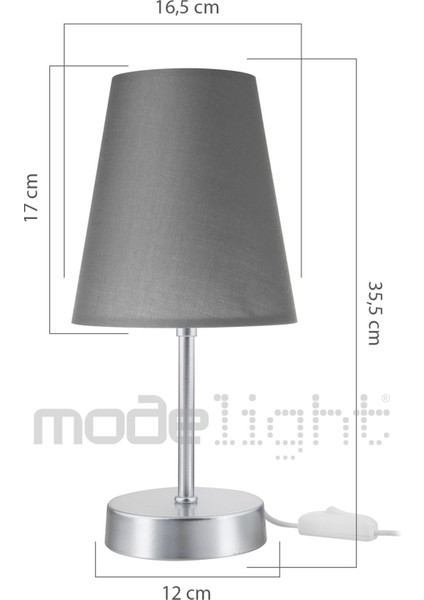 Gri Sarkıt-Abajur Seti, Salon, Yatak, Çocuk ve Oturma Odası Için Şık Aydınlatma. indirimleri