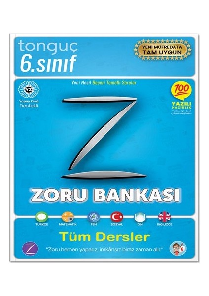 6. Sınıf Zoru Bankası Tüm Dersler modelleri