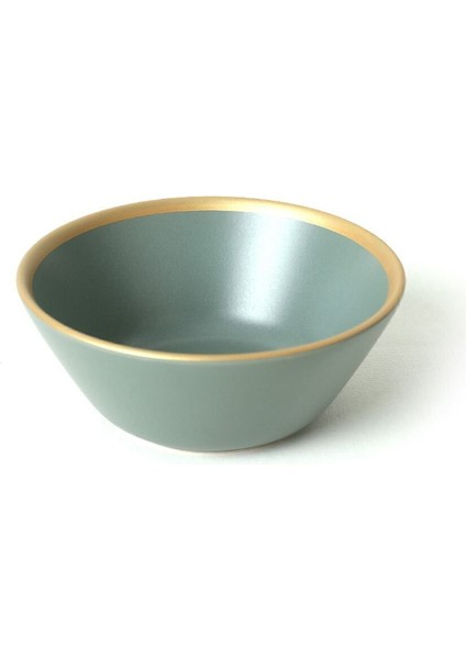 Mat Yeşil Gold File Hitit Çorba Kasesi 14 cm 6 Adet 322 modelleri