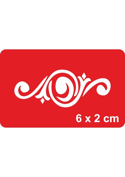 Gala Çiçekleri Tattoo Geçici Dövme Şablonları Kına Kalıpları