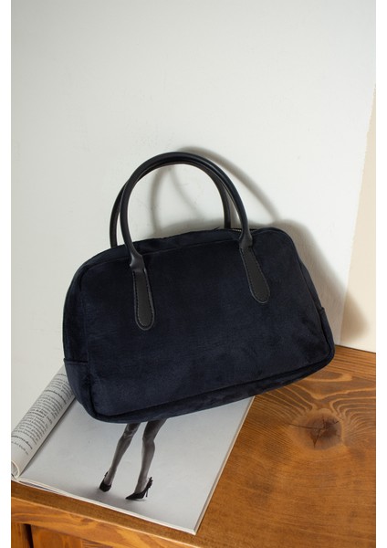 2024 Sonbahar ve Kış Yeni Retro Çanta Niş Tasarım High-End Boston Kadın Çantası