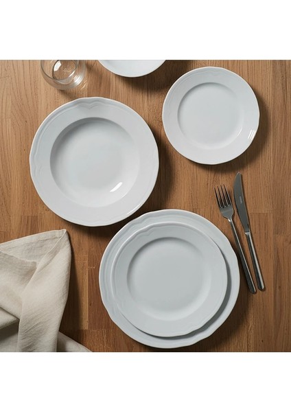 Venedik Serisi 24 Parça Şık ve Dayanıklı Porselen Yemek Takımı – Günlük ve Özel Kullanım İçin modelleri