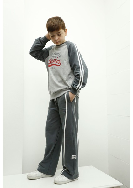 Erkek Çocuk Baskılı Bisiklet Yaka Takım fiyatları