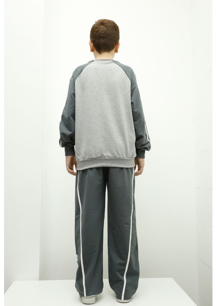 Erkek Çocuk Baskılı Bisiklet Yaka Takım modelleri