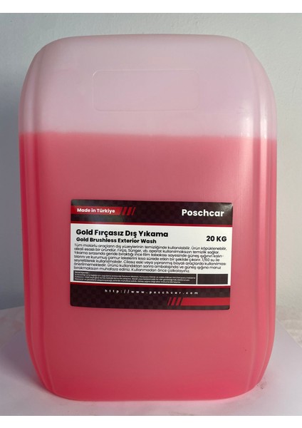Gold Fırçasız Dış Yıkama Oto Şampuanı