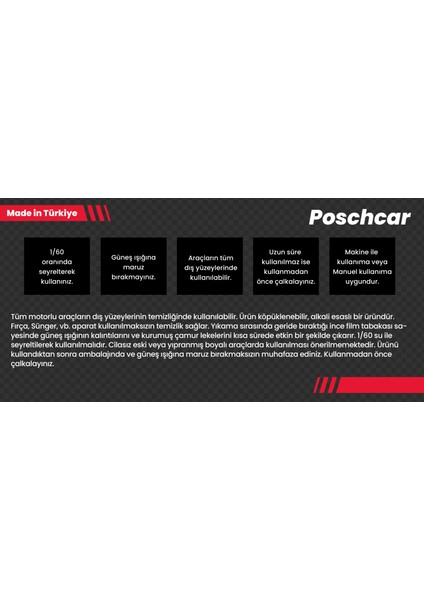 Gold Fırçasız Dış Yıkama Oto Şampuanı fiyatları