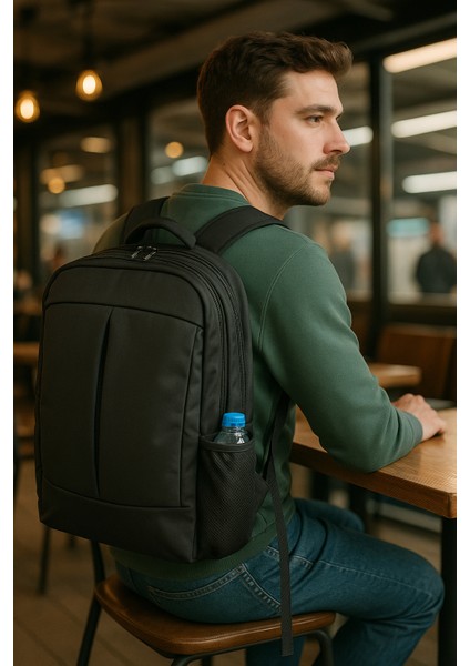 Notebook Laptop Dizüstü Bilgisayar Sırt Çantası 16" Inç - 602 Siyah indirimleri