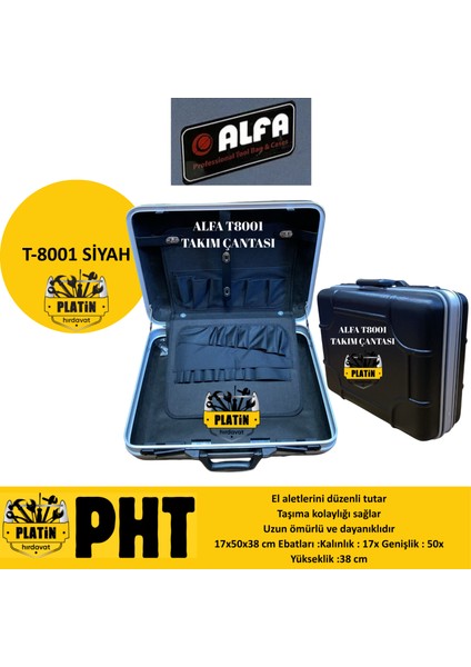 T8001 Abs Elektrikçi, Servis Alet ve Takım Çantası