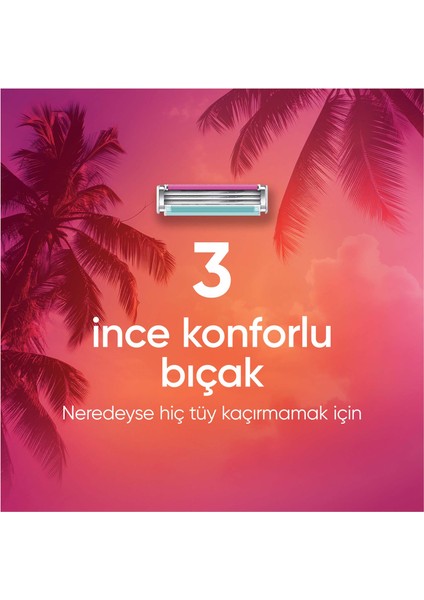 Gillette Simply Venus 3 Tıraş Makinesi + 3 Yedek Tıraş Bıçağı modelleri