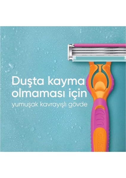 Gillette Simply Venus 3 Tıraş Makinesi + 3 Yedek Tıraş Bıçağı indirimleri