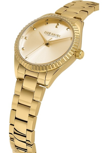 DK.1.AG1402.06 Çelik Kordon Çelik Kasa 5 Atm Suya Dayanıklı Altın Renk Kadın Kol Saati modelleri