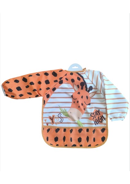 Laura Baby Uzun Kollu Sıvı Geçirmez Mama ve Aktivite Önlüğü modelleri