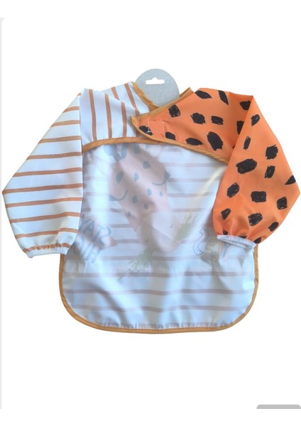 Laura Baby Uzun Kollu Sıvı Geçirmez Mama ve Aktivite Önlüğü fırsatları