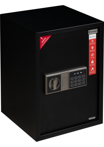 50 - Dsb - Das Siegel Çelik Elektronik Şifreli ve 2 Anahtarlı Para Değerli Eşya Ofis Ev Otel Kasası