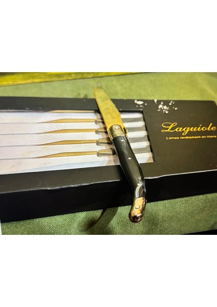 Fransız Laguiole 6 Parça Bıçak Takımı fiyatları