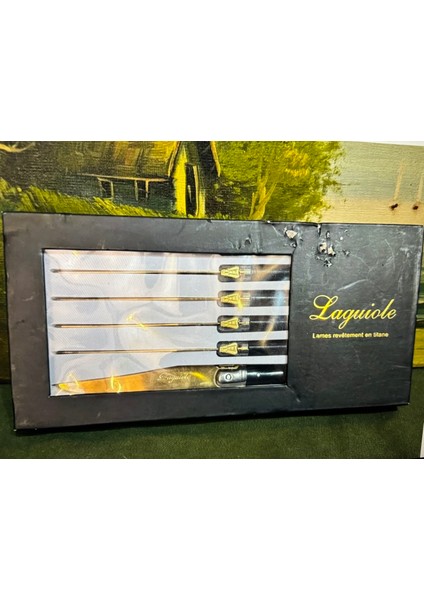 Fransız Laguiole 6 Parça Bıçak Takımı fırsatları