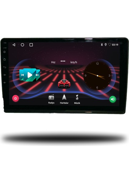 Ford Transit Custom Android Carplay Multimedya 2021-2023 4 GB Ram + 32 GB Hafıza + 4 Çekirdek
