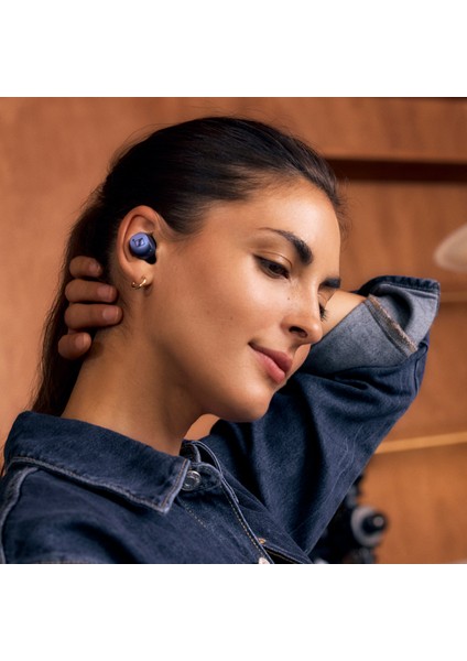 Momentum True Wireless 4 Bluetooth 5.4, Adaptif Anc, Aptx Lossless, 7mm Trueresponse Sürücü, 30 Saat Pil, IP54 Suya ve Toza Dayanıklı Kablosuz Kulak Içi Kulaklık - Denim indirimleri