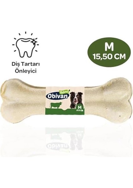 Köpekler Için Beyaz Pres Kemik 15CM (90GR)