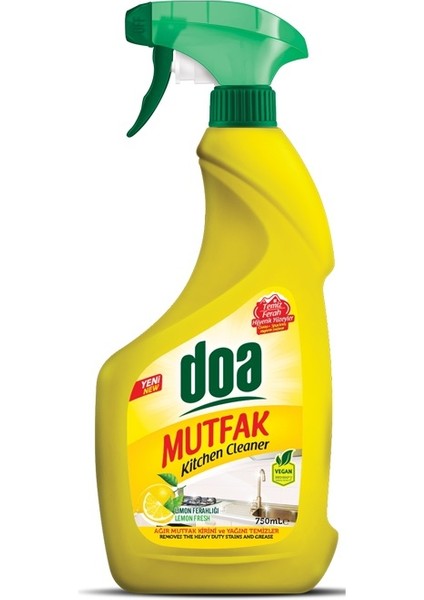 Mutfak Temizleyici Limon 750 ml Vegan x 2 Adet fiyatları