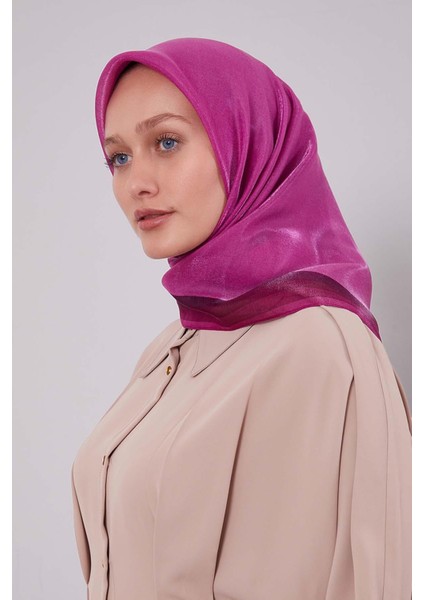Fuşya Kehribar Eşarp