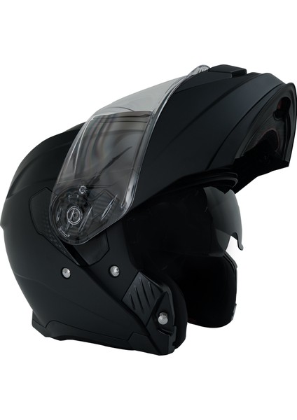 Gp My Helmet MKS002-B Güneş Vizörlü Şeffaf Çene Açılır Motosiklet Kaskı Xl modelleri