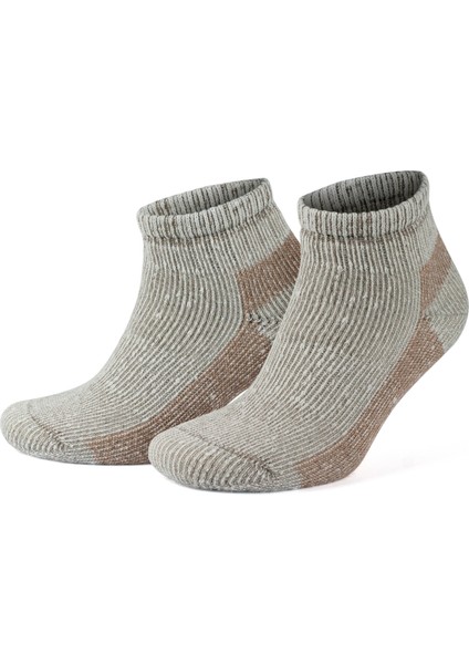 Alpaka Yünlü Tam Havlulu Kalın Termal Bilek Boy Çorap 6007