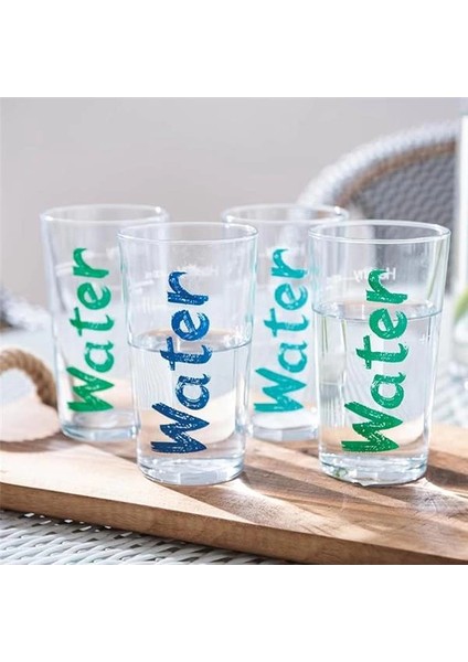 Water Bardak 570 ml 2'li Set Mavi & Turkuaz indirimleri